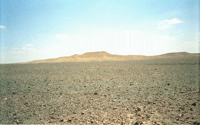 View toward the summit