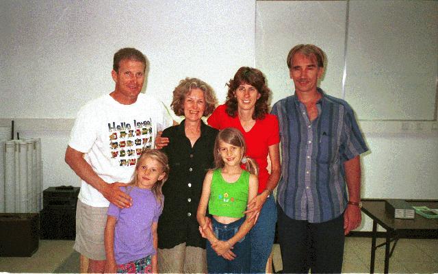 ABR dig team: Brian Janeway, Barbara, Sheila, Kevin, Naomi and Ayala