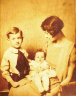 Ruth Gyllenberg with Robert and Gloria