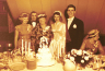 Jesse and Clinton Sonders and Cora Fields at Jack and Dorothy Gyllenberg’s wedding